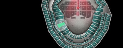 Seat view from Metropolitan Box Platinum