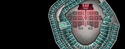 Seat view from Baseline Box Silver