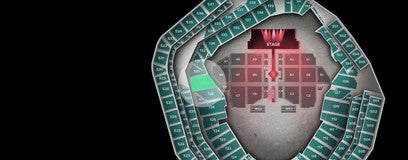 Seat view from Baseline Box Silver