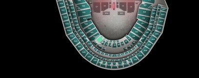 Seat view from Delta Club Gold