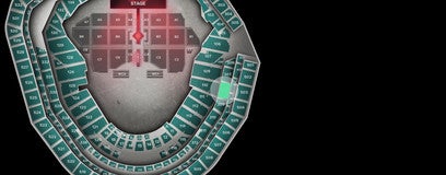 Seat view from Caesars Box