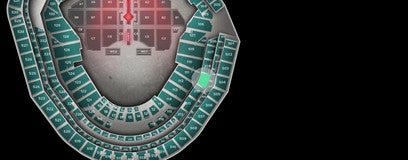 Seat view from Caesars Box