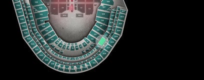 Seat view from Caesars Box