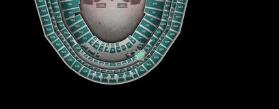 Seat view from Caesars Club Gold