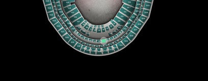 Seat view from Caesars Club Gold