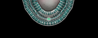 Seat view from Caesars Club Gold