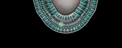 Seat view from Caesars Club Gold