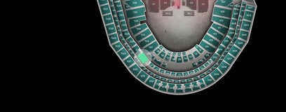 Seat view from Caesars Box