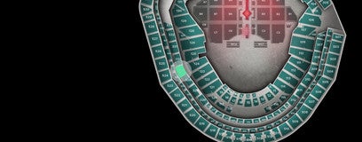 Seat view from Caesars Box