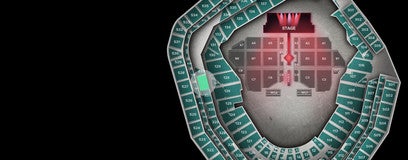 Seat view from Caesars Box