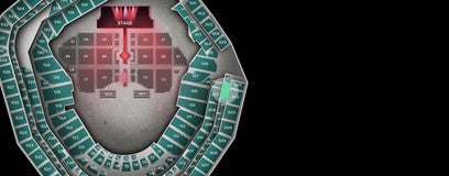 Seat view from Promenade Box