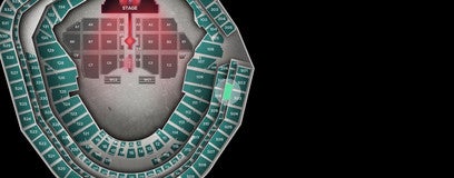 Seat view from Promenade Box