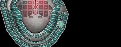 Seat view from Promenade Box