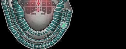 Seat view from Promenade Box