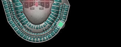 Seat view from Promenade Reserved