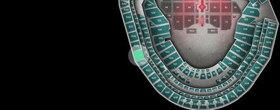 Seat view from Promenade Reserved