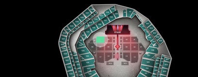 Seat view from Floor