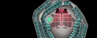 Seat view from Floor