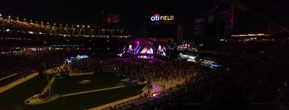 Seat view from Caesars Club Gold