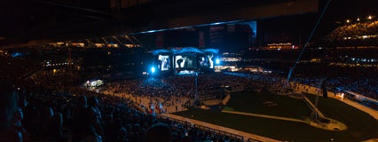 Seat view from Caesars Box