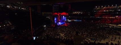Seat view from Caesars Box