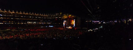 Seat view from Field Level