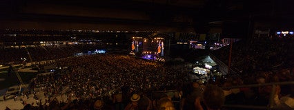 Seat view from Excelsior Level