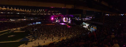 Seat view from Excelsior Level