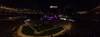 Seat view from Excelsior Level