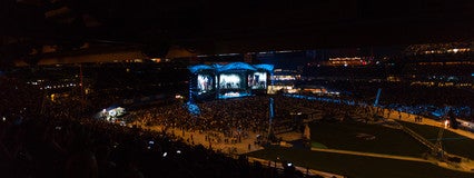 Seat view from Excelsior Level