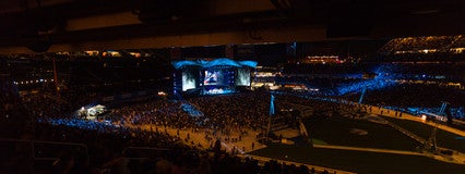 Seat view from Excelsior Level