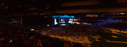 Seat view from Excelsior Level