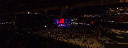 Seat view from Excelsior Level