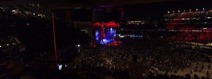 Seat view from Excelsior Level