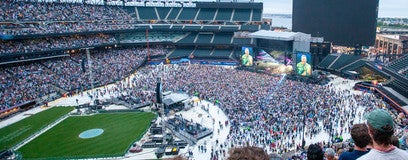 Seat view from Promenade Upper