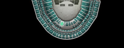 Seat view from Delta Club