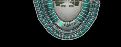 Seat view from Delta Club