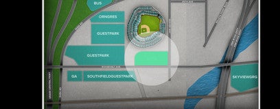 Seat view from Lot G
