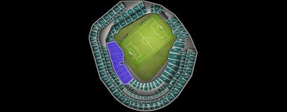 Seat view from Endline