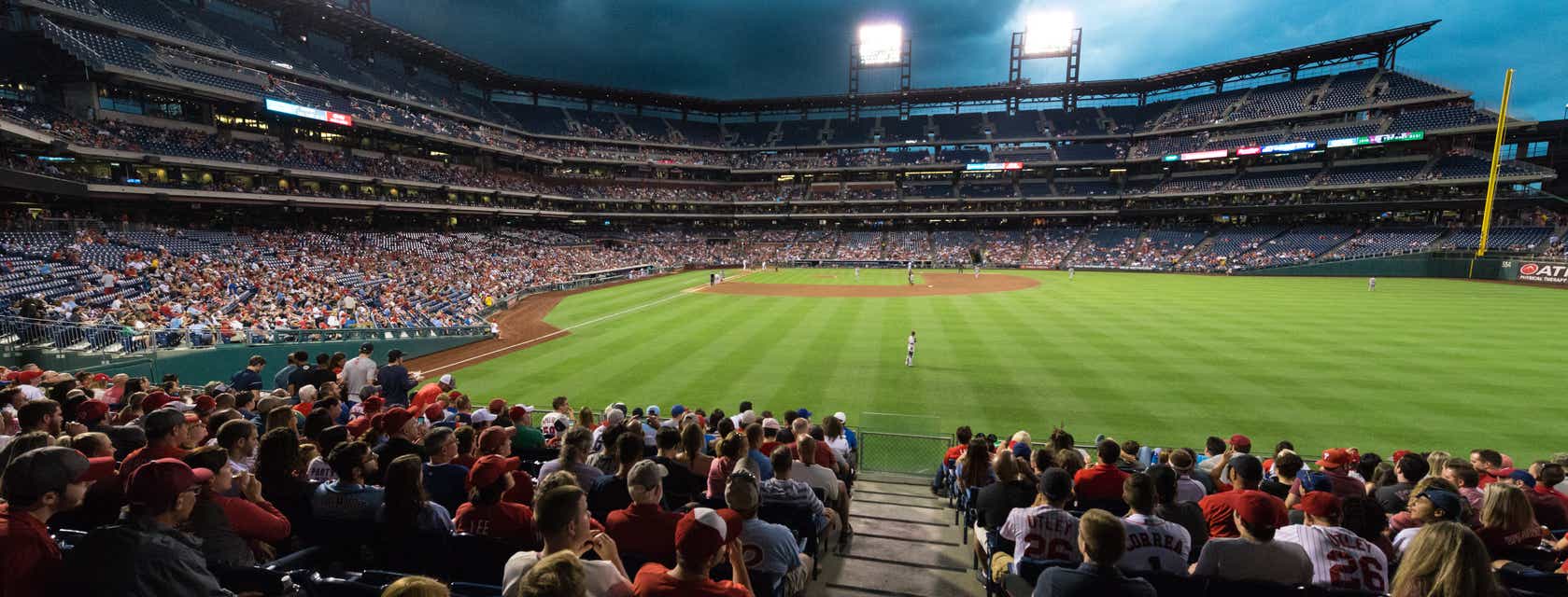 Seat view from Outfield