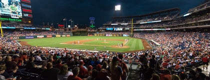 Seat view from Infield