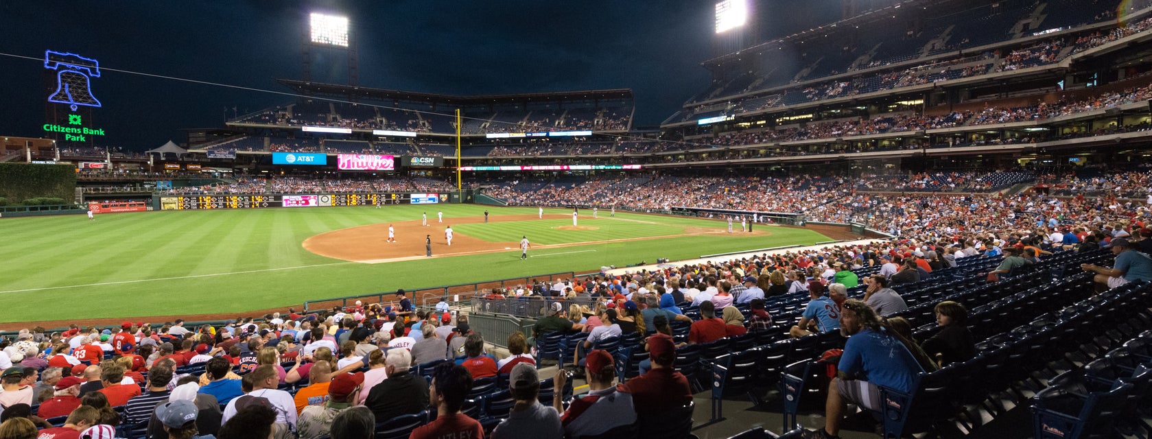 Seat view from Baseline