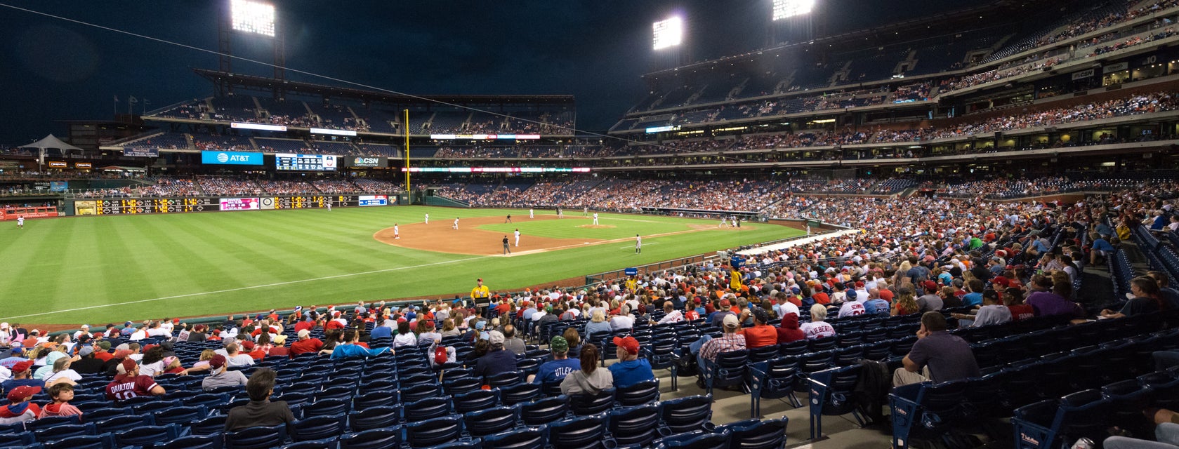 Seat view from Baseline