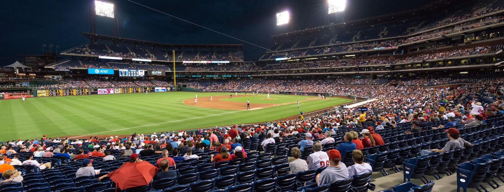 Seat view from Baseline