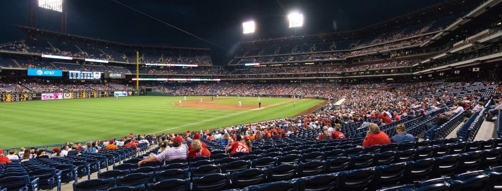 Seat view from Baseline