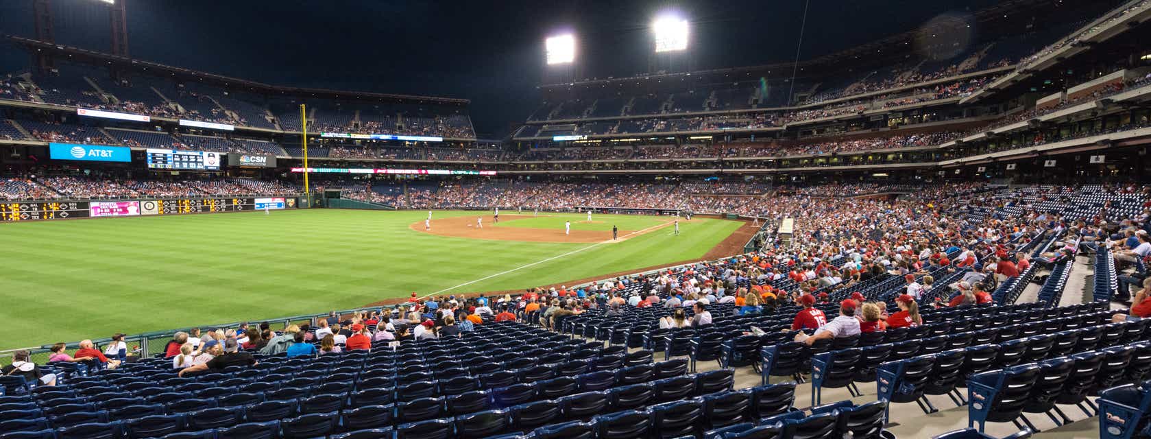 Seat view from Baseline