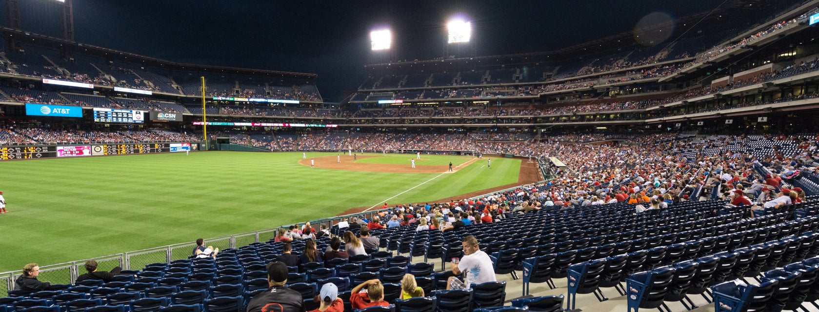 Seat view from Baseline