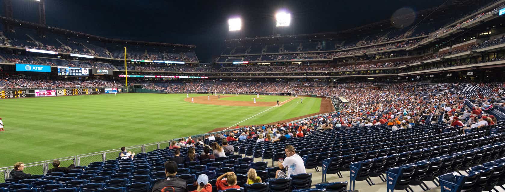 Seat view from Baseline