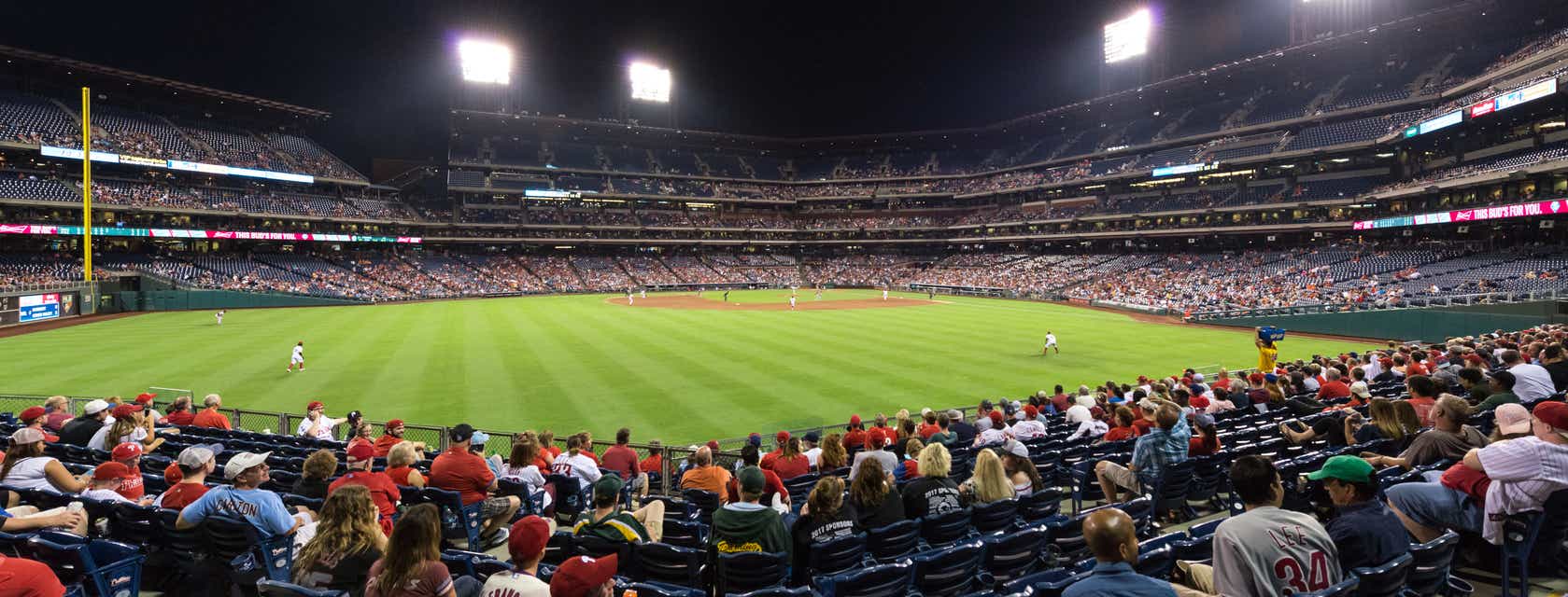 Seat view from Outfield