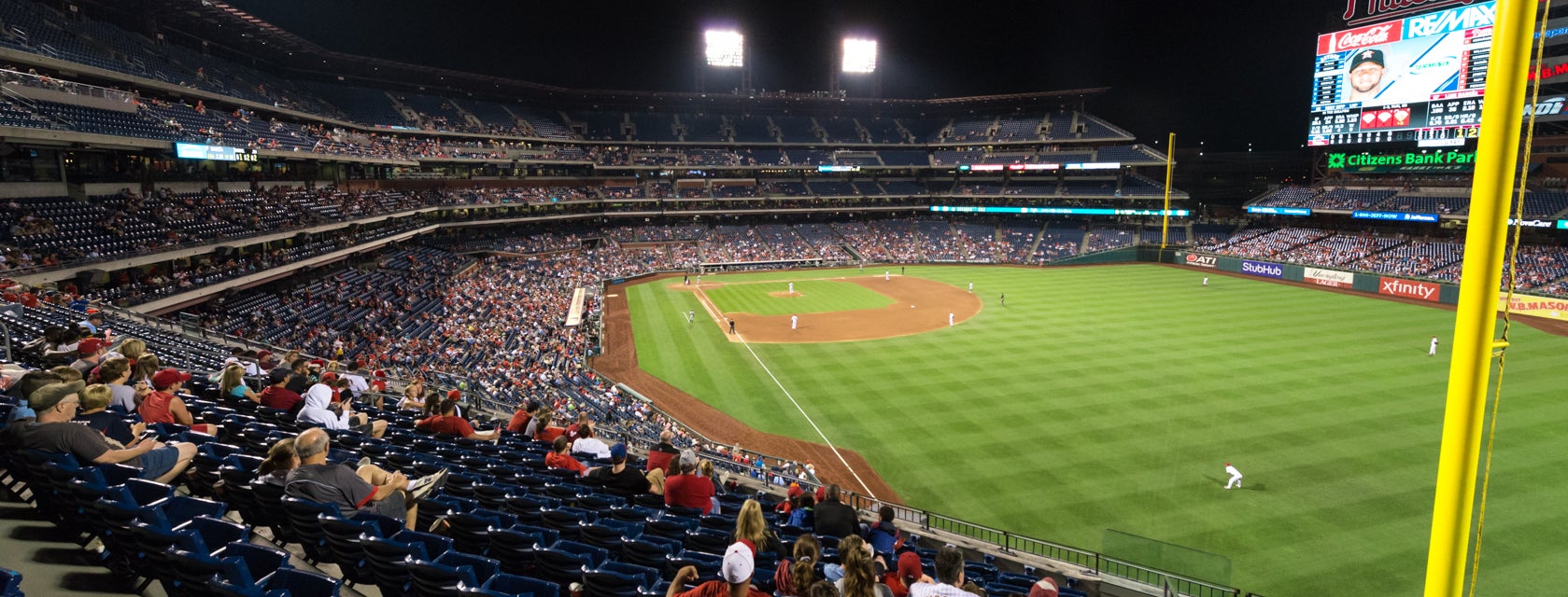 Seat view from Pavilion